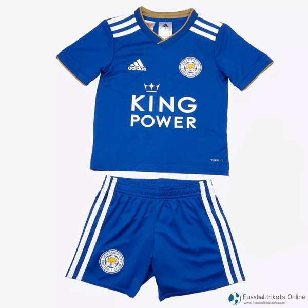 Leicester City Trikot Heim Kinder 2018-19 Blau Fussballtrikots Günstig